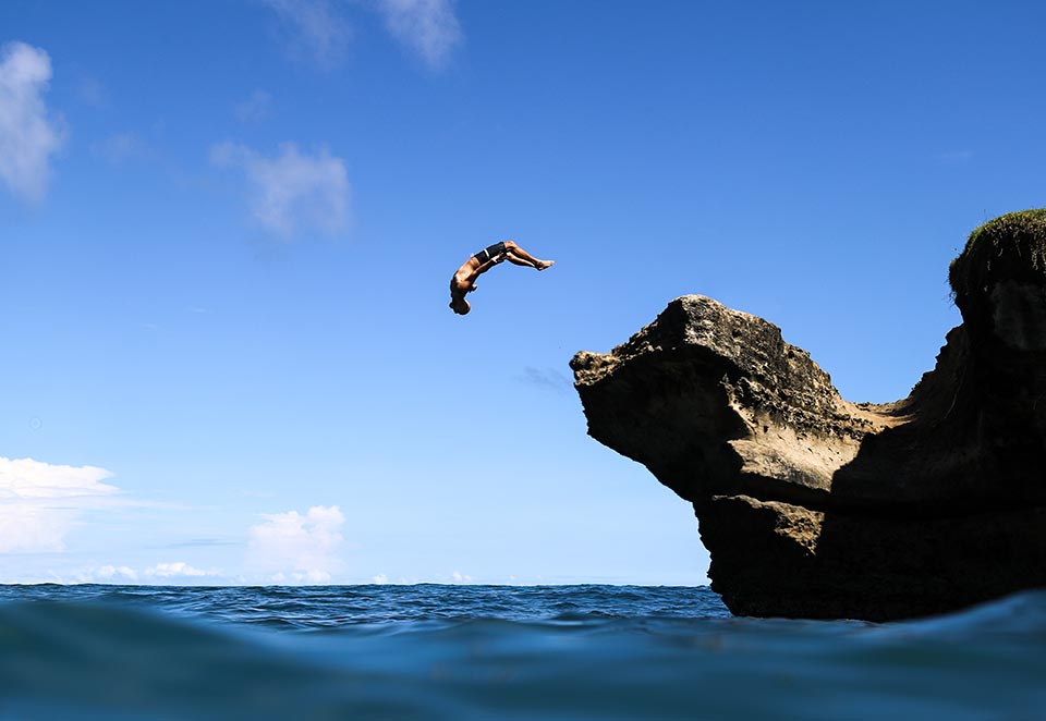 Cliff Jumping